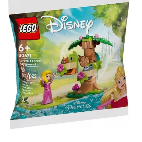 LEGO Disney Princess Aurora's Forest Playground Set Ages 6+ - Picture 1 of 6